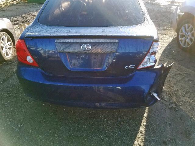 JTKDE177450036995 - 2005 SCION TC 蓝色 照片 9