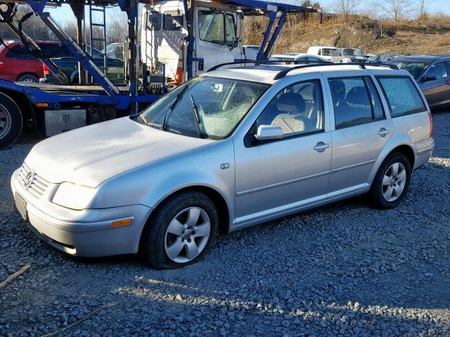 WVWSK61J83W433144 - 2003 VOLKSWAGEN JETTA GLS SILVER photo 2