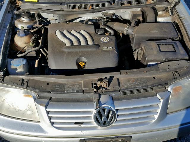 WVWSK61J83W433144 - 2003 VOLKSWAGEN JETTA GLS SILVER photo 7