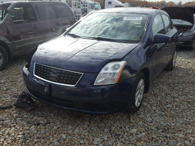 3N1AB61E08L765478 - 2008 NISSAN SENTRA 2.0 BLUE photo 2