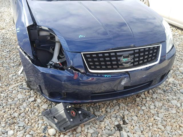 3N1AB61E08L765478 - 2008 NISSAN SENTRA 2.0 BLUE photo 9