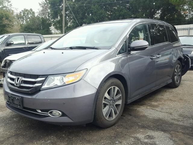 5FNRL5H97EB123852 - 2014 HONDA ODYSSEY TO SILVER photo 2