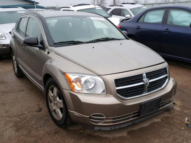 1B3HB48B47D373671 - 2007 DODGE CALIBER SX BROWN photo 1