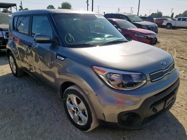 KNDJN2A2XH7492864 - 2017 KIA SOUL SILVER photo 1