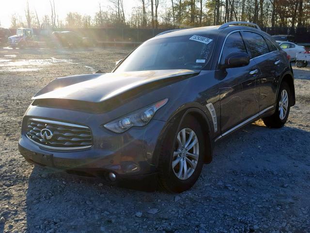 JNRAS18W09M159331 - 2009 INFINITI FX35 GRAY photo 2