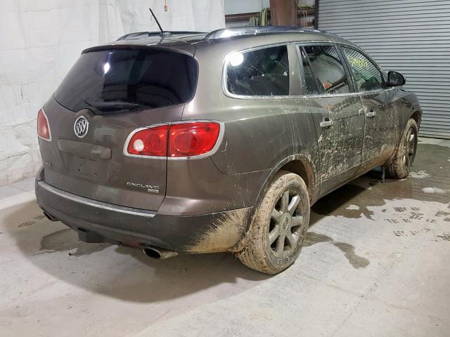 5GAEV23738J268494 - 2008 BUICK ENCLAVE CX BROWN photo 4