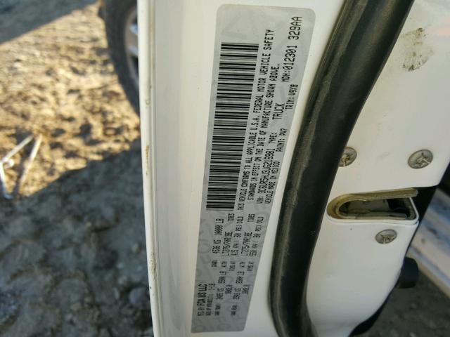 3C6UR5HJ3JG216981 - 2018 RAM 2500 ST WHITE photo 10