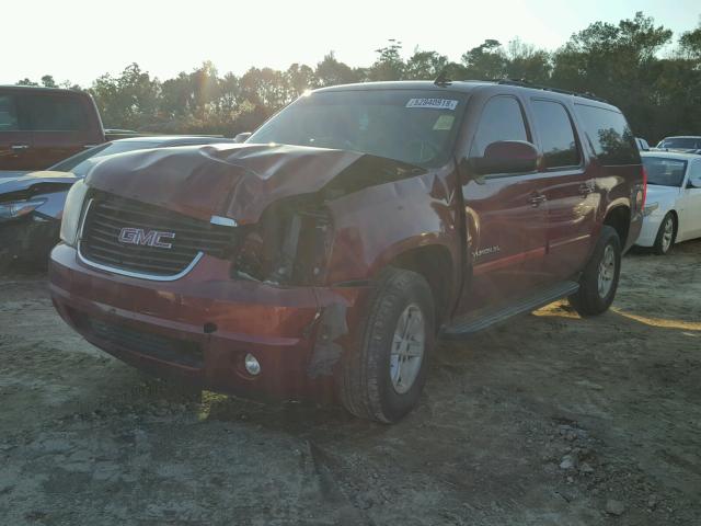 1GKFK36399R297421 - 2009 GMC YUKON XL K RED photo 2