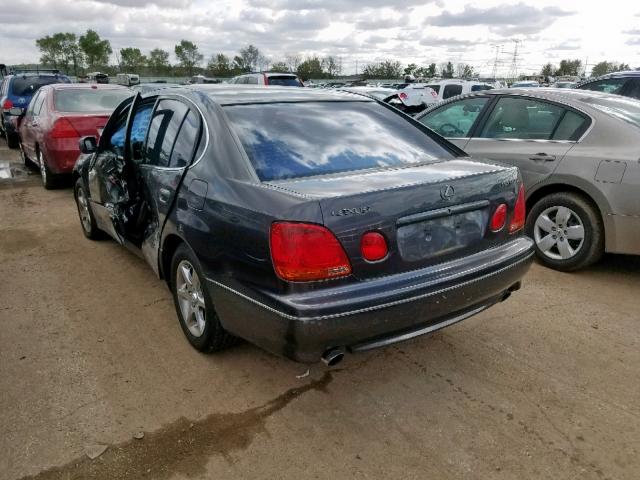 JT8BD69S320172853 - 2002 LEXUS GS 300 BLUE photo 3