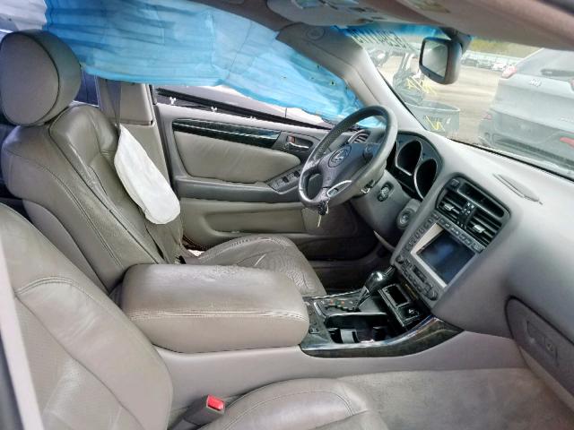 JT8BD69S320172853 - 2002 LEXUS GS 300 BLUE photo 5