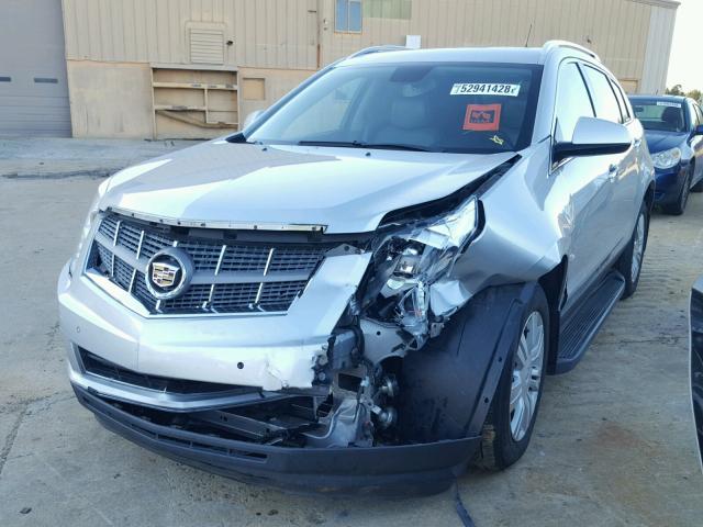 3GYFNAEY6AS533460 - 2010 CADILLAC SRX LUXURY SILVER photo 2