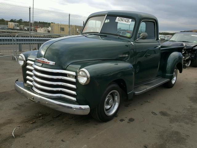 14HPA3145 - 1950 CHEVROLET 3100 GREEN photo 2
