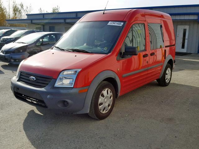 NM0LS6AN9CT099275 - 2012 FORD TRANSIT CO RED photo 2