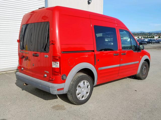 NM0LS6AN9CT099275 - 2012 FORD TRANSIT CO RED photo 4