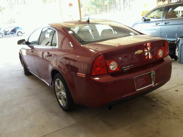 1G1ZD5E14BF196947 - 2011 CHEVROLET MALIBU 2LT MAROON photo 3