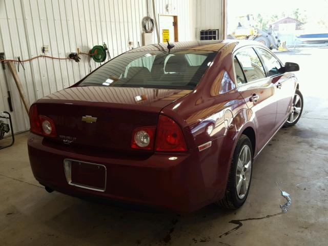 1G1ZD5E14BF196947 - 2011 CHEVROLET MALIBU 2LT MAROON photo 4