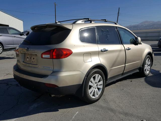 4S4WX90D094404110 - 2009 SUBARU TRIBECA LI GOLD photo 4