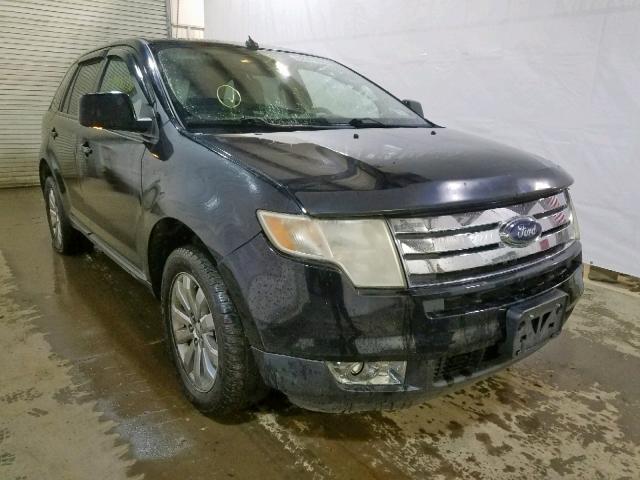 2FMDK38C97BB64931 - 2007 FORD EDGE SEL BLACK photo 1