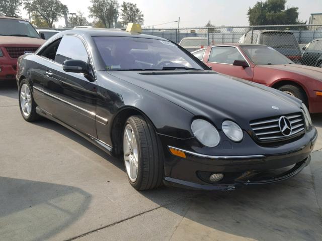 WDBPJ73J02A027719 - 2002 MERCEDES-BENZ CL 55 AMG BLACK photo 1