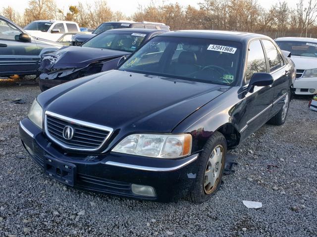 JH4KA96634C006870 - 2004 ACURA 3.5RL BLACK photo 2