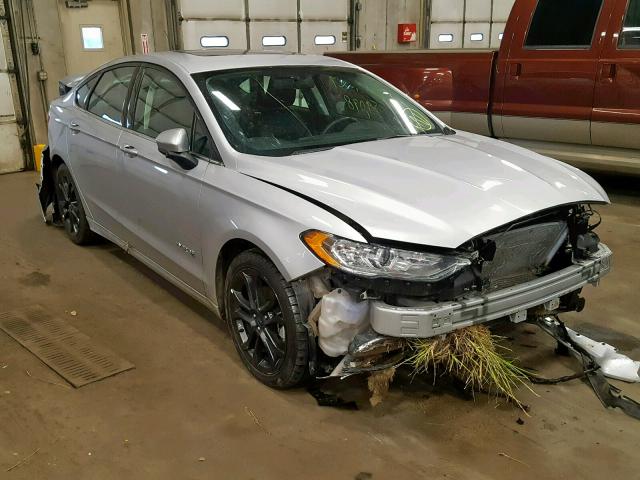 3FA6P0LU3JR117194 - 2018 FORD FUSION SE HYBRID  photo 1