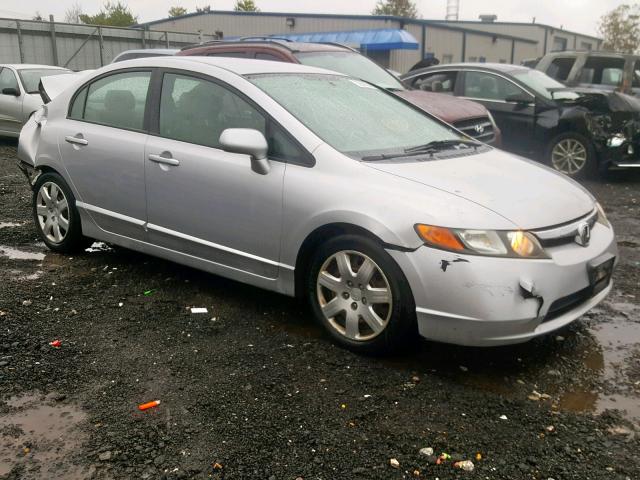 1HGFA16596L124163 - 2006 HONDA CIVIC LX GRAY photo 1