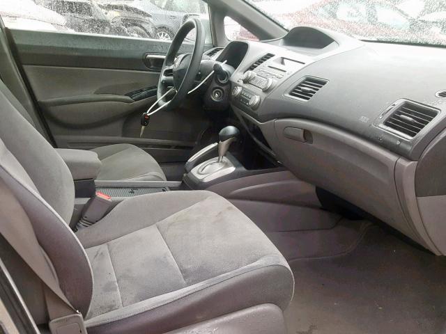 1HGFA16596L124163 - 2006 HONDA CIVIC LX GRAY photo 5