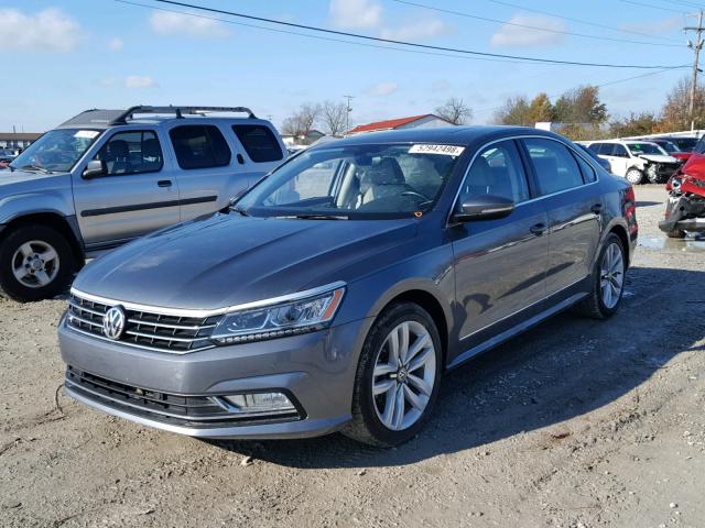 1VWGT7A33HC055718 - 2017 VOLKSWAGEN PASSAT SE GRAY photo 2