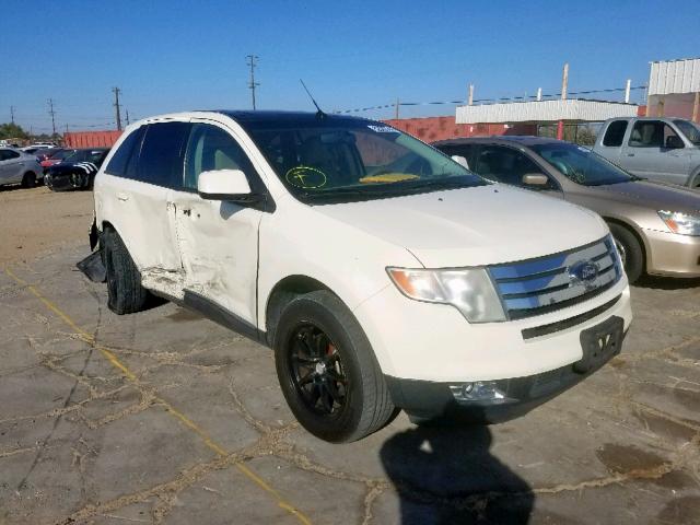 2FMDK48C17BA65641 - 2007 FORD EDGE SEL WHITE photo 1