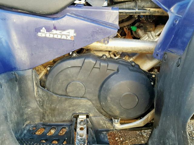 5SAAM45P8B7100916 - 2011 SUZUKI LT-A500 XP BLUE photo 7