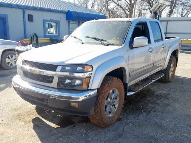 1GCJTDDE9A8146098 - 2010 CHEVROLET COLORADO L SILVER photo 2