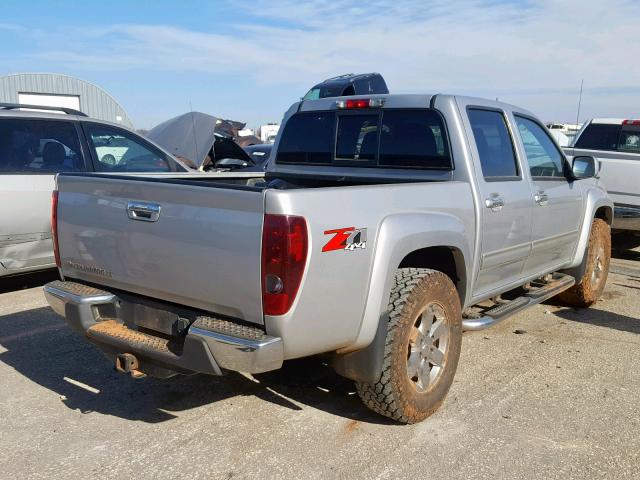 1GCJTDDE9A8146098 - 2010 CHEVROLET COLORADO L SILVER photo 4