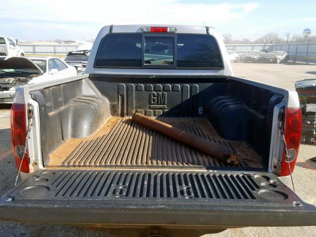 1GCJTDDE9A8146098 - 2010 CHEVROLET COLORADO L SILVER photo 6