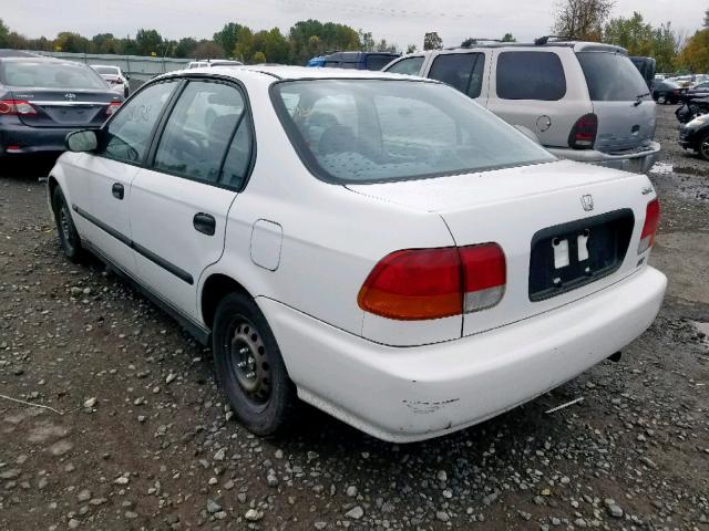 2HGEJ6521WH513442 - 1998 HONDA CIVIC DX WHITE photo 3