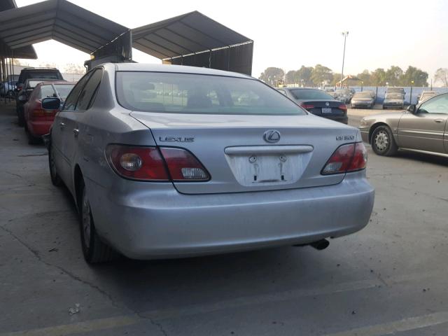 JTHBF30G720028868 - 2002 LEXUS ES 300 GRAY photo 3