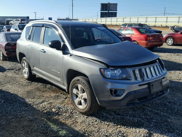 1C4NJCBA0ED633060 - 2014 JEEP COMPASS SP 灰色 照片 1