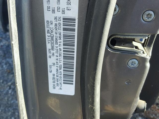 1C4NJCBA0ED633060 - 2014 JEEP COMPASS SP 灰色 照片 10