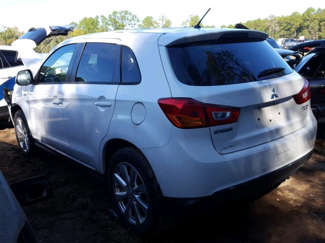 4A4AP3AU3FE017074 - 2015 MITSUBISHI OUTLANDER WHITE photo 3