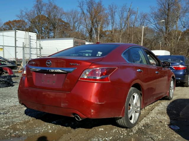 1N4BL3AP4DC140463 - 2013 NISSAN ALTIMA 3.5 RED photo 4