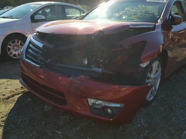 1N4BL3AP4DC140463 - 2013 NISSAN ALTIMA 3.5 RED photo 9