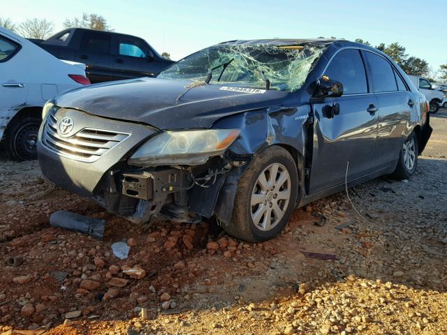 4T1BB46K28U035089 - 2008 TOYOTA CAMRY HYBR GRAY photo 2