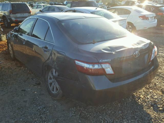 4T1BB46K28U035089 - 2008 TOYOTA CAMRY HYBR GRAY photo 3