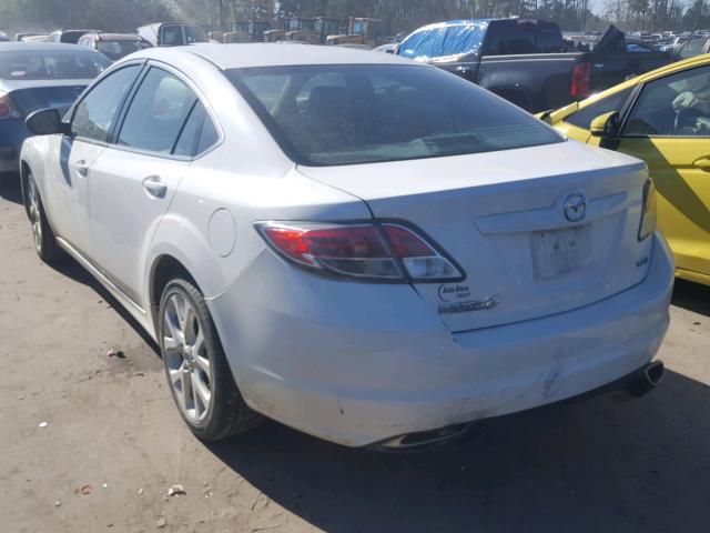 1YVHP82B095M49491 - 2009 MAZDA 6 S WHITE photo 3