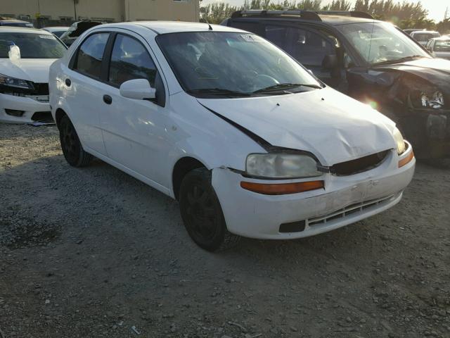 KL1TD52695B445825 - 2005 CHEVROLET AVEO BASE Ağ foto 1