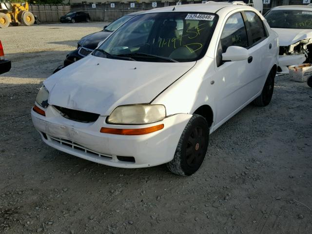 KL1TD52695B445825 - 2005 CHEVROLET AVEO BASE Ağ foto 2