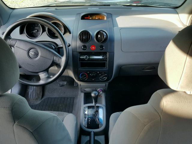 KL1TD52695B445825 - 2005 CHEVROLET AVEO BASE Ağ foto 9