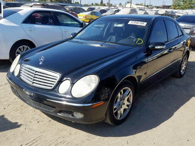 WDBUF65J03A281248 - 2003 MERCEDES-BENZ E 320 BLACK photo 2