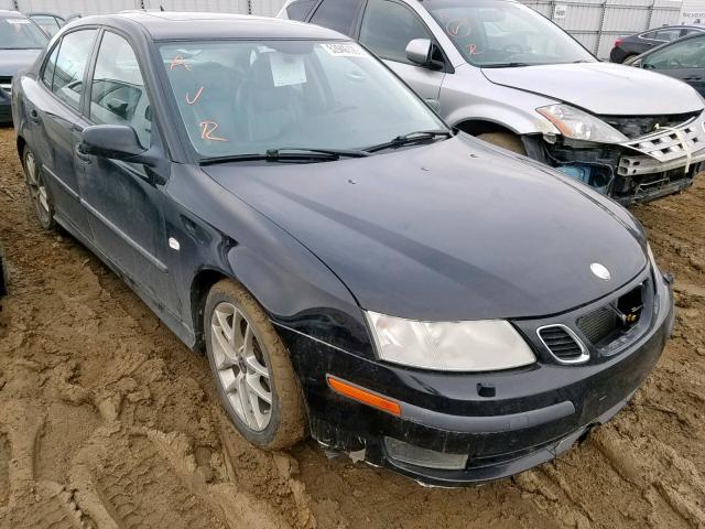 YS3FH49Y441057443 - 2004 SAAB 9-3 AERO BLACK photo 1