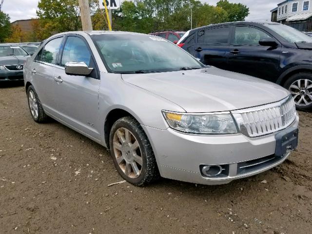 3LNHM28T78R654972 - 2008 LINCOLN MKZ SILVER photo 1