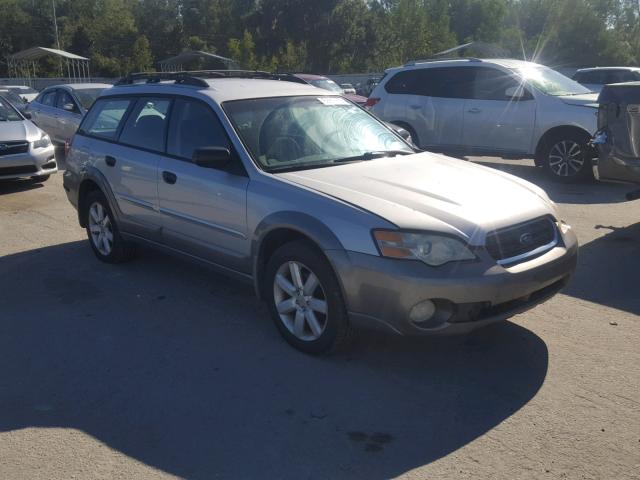 4S4BP61C167342584 - 2006 SUBARU LEGACY OUT SILVER photo 1